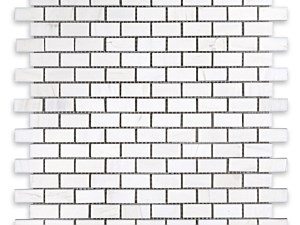 Bianco Dolomite Marble Brick Polished or Honed